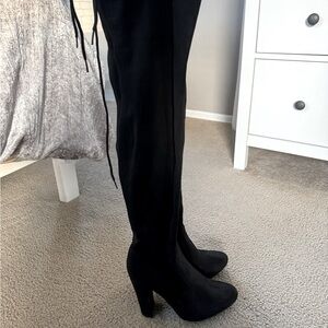 Over knee boots, size 39